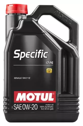 MOTUL SPECIFIC 17FE 0W20 RENAULT ACEA C5 5L