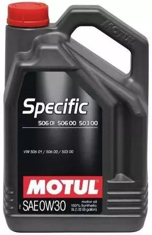 MOTUL SPECIFIC 506.01 506.00 503.00 0W30 VW 5L