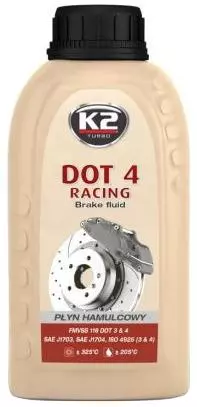 K2 PŁYN HAMULCOWY DOT 4 RACING 325°C 250ML