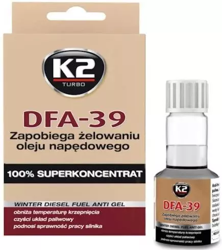 K2 DFA-39 DEPRESATOR ZAPOBIEGA ŻELOWANIU 50ML