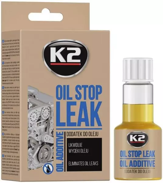 K2 OIL STOP LEAK USZCZELNIACZ SILNIKA DODATEK 50ML