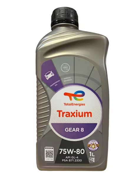 TOTAL TRAXIUM GEAR 8 BV 75W80 API GL-4 PSA 1L