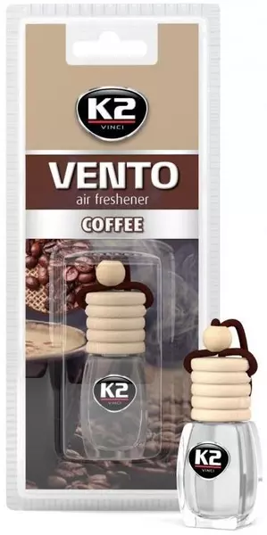 K2 VENTO ZAPACH SAMOCHODOWY COFFEE KAWA 8ML