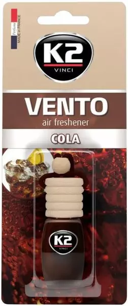 K2 VENTO ZAPACH ZAWIESZKA COLA KOLA 8ML