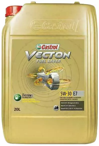 CASTROL VECTON FUEL SAVER 5W30 E7 EURO 5 20L