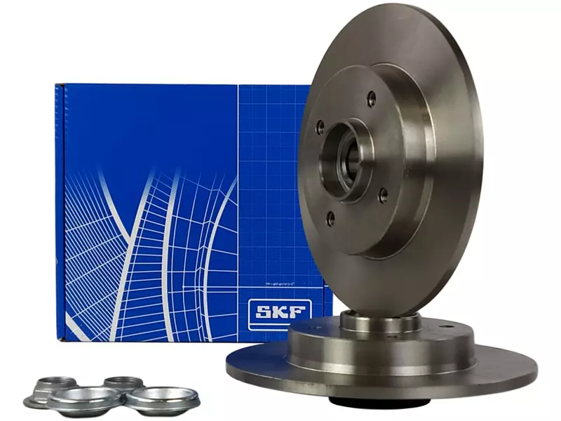 SKF TARCZE HAMULCOWE TYŁ VKBD 1012 