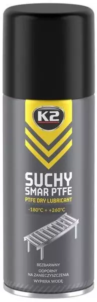 K2 SUCHY SMAR Z TEFLONEM PTFE SPRAY W120 400ML