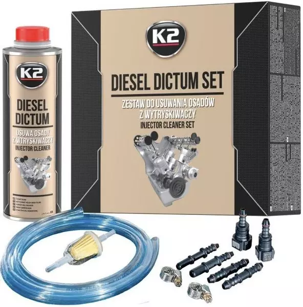 K2 DIESEL DICTUM DO CZYSZCZENIA WTRYSKÓW ZESTAW