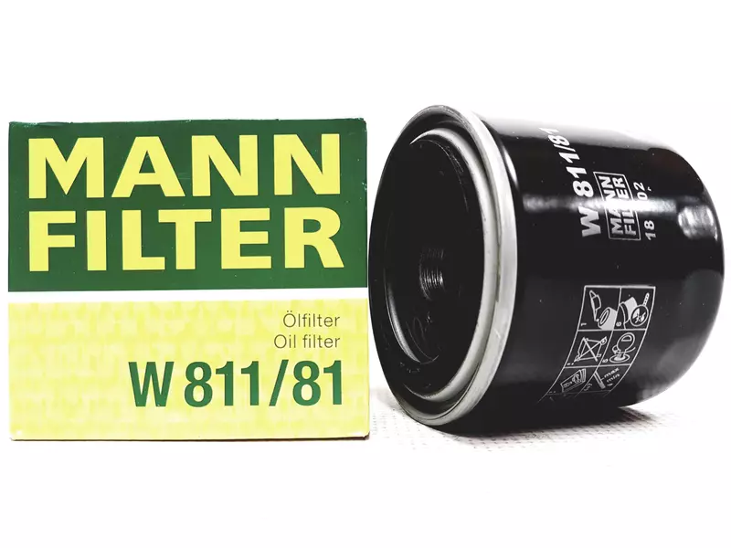 MANN-FILTER FILTR OLEJU W 811/81