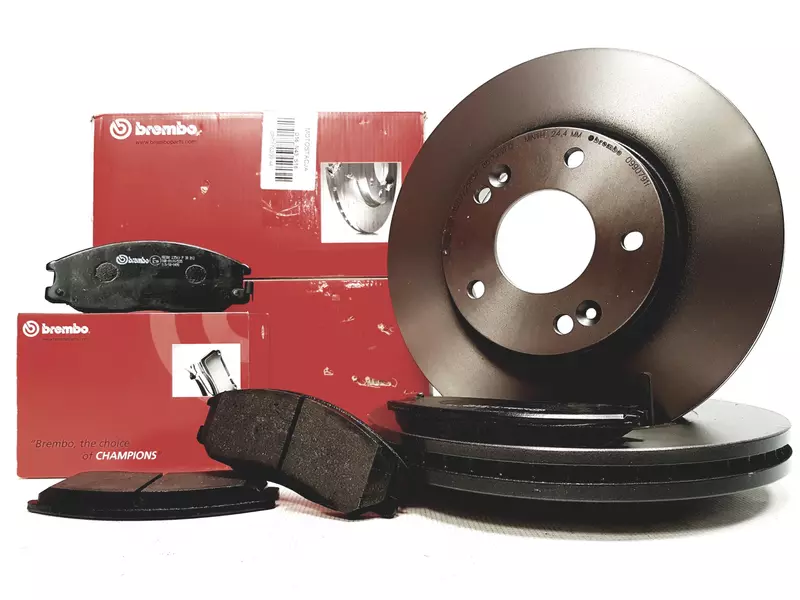 BREMBO TARCZE+KLOCKI PRZÓD HYUNDAI SANTA FE I 276MM