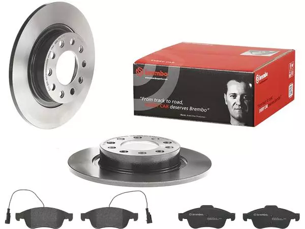 BREMBO TARCZE+KLOCKI T ALFA ROMEO GIULIETTA 264MM