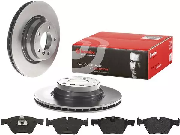 BREMBO TARCZE+KLOCKI PRZÓD BMW 3 E90 E91 330MM