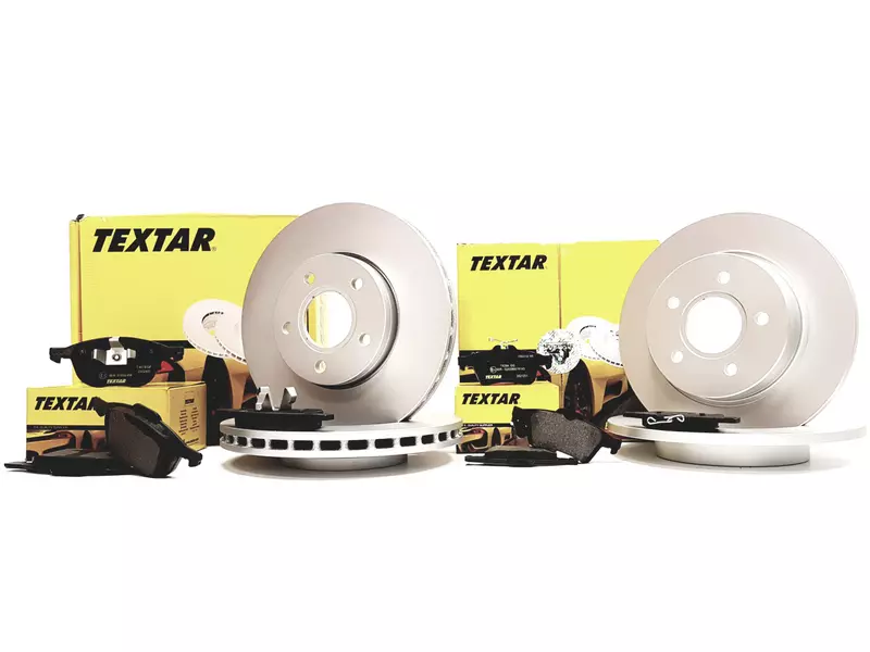 TEXTAR TARCZE+KLOCKI P+T FORD FOCUS MK3 III 278MM