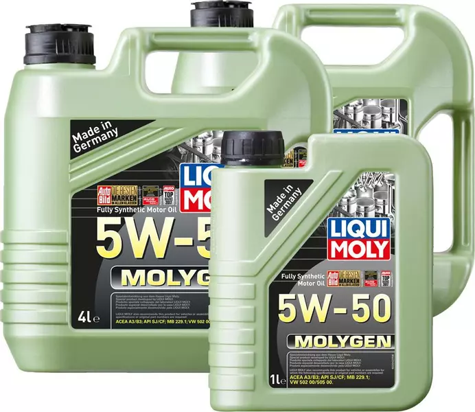 LIQUI MOLY MOLYGEN 5W50 A3/B3 VW502.00/505.00 9L