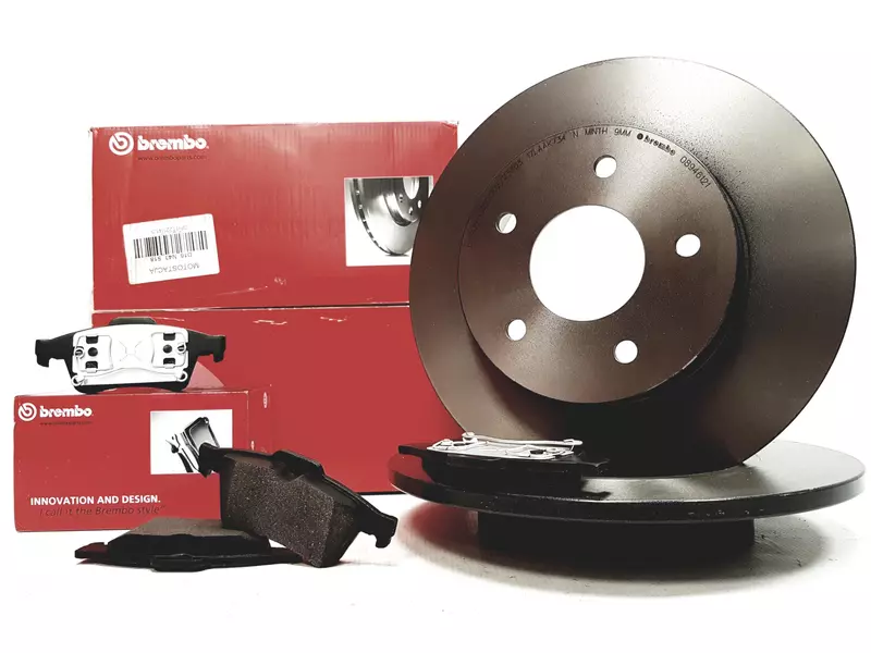 BREMBO TARCZE+KLOCKI TYŁ NISSAN PRIMERA P12 278MM