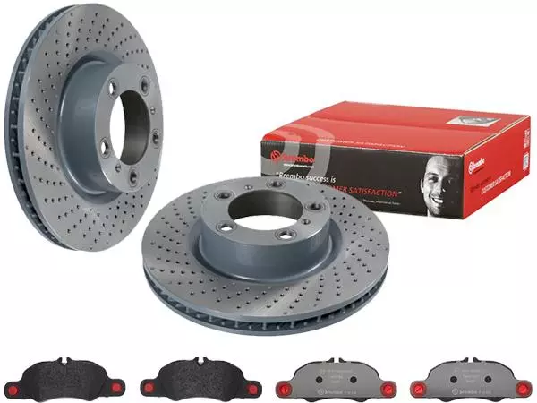 BREMBO TARCZE+KLOCKI P PORSCHE CAYMAN 982 330MM