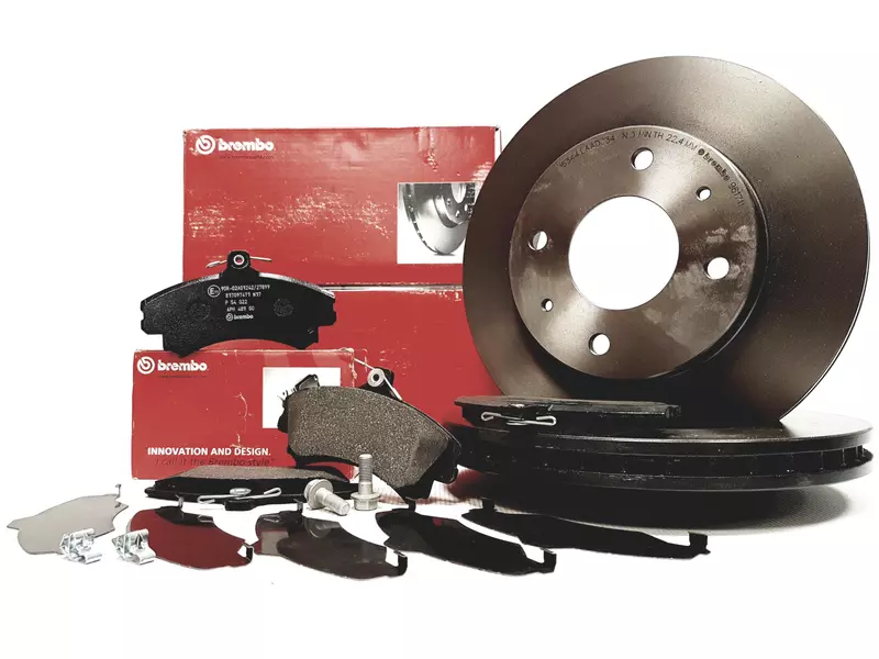 BREMBO TARCZE+KLOCKI PRZÓD VOLVO S40 V40 256MM