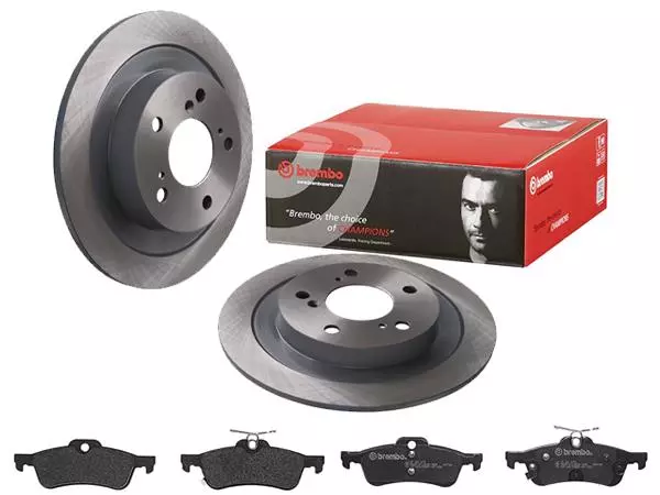 BREMBO TARCZE+KLOCKI T HONDA CIVIC IX TYPE R 296MM