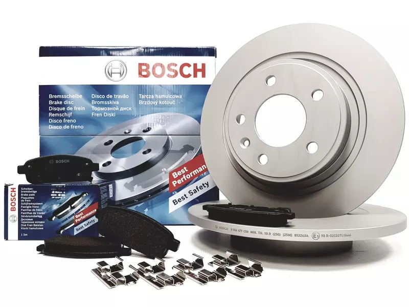 BOSCH TARCZE+KLOCKI TYŁ OPEL CASCADA 292MM