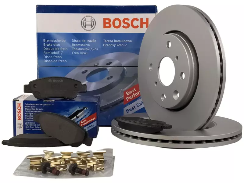 BOSCH TARCZE+KLOCKI PRZÓD CITROEN C1 I II 247MM