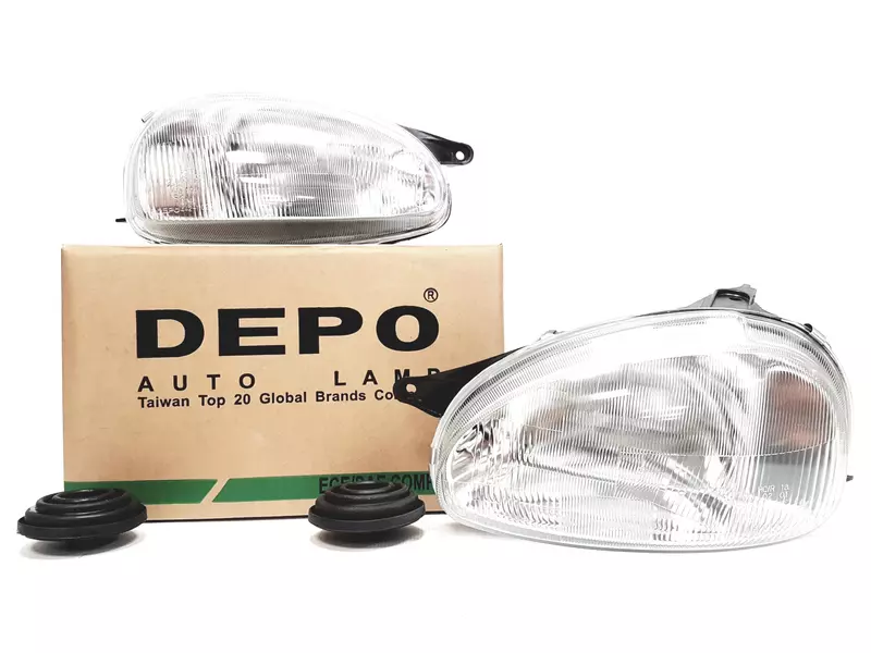 DEPO REFLEKTORY LAMPY PRZÓD OPEL CORSA B