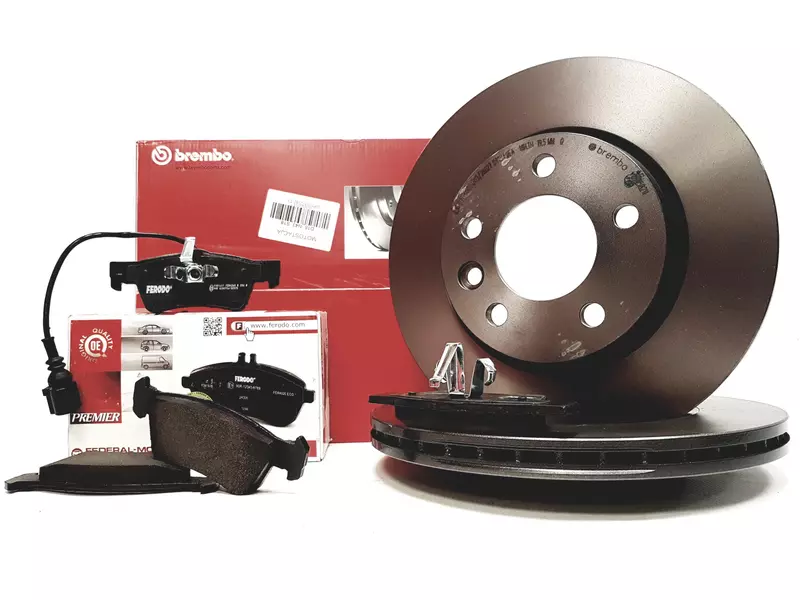 TARCZE BREMBO KLOCKI FERODO T VW T5 MULTIVAN V 2.5