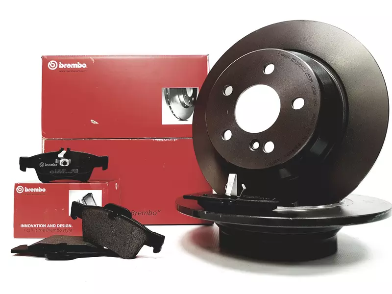 BREMBO TARCZE+KLOCKI TYŁ MERCEDES CLS C218 300MM