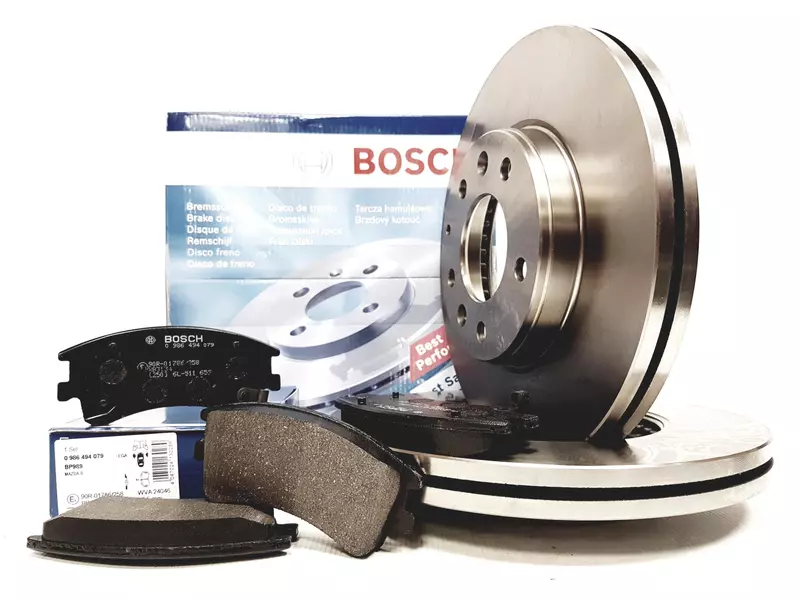 BOSCH TARCZE + KLOCKI PRZÓD MAZDA 6 GG GY