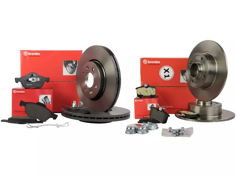 BREMBO TARCZE+KLOCKI P+T RENAULT MEGANE II 280MM