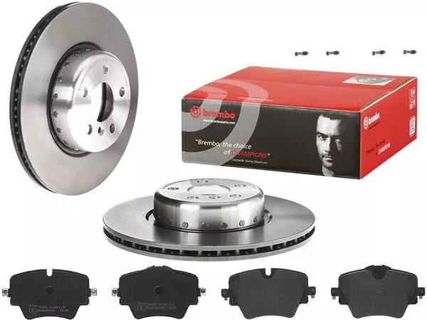 BREMBO TARCZE+KLOCKI PRZÓD BMW 5 G30 G31 330MM 