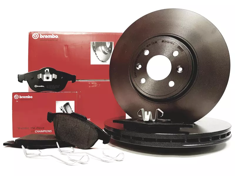 BREMBO TARCZE+KLOCKI PRZÓD RENAULT SCENIC II 300MM