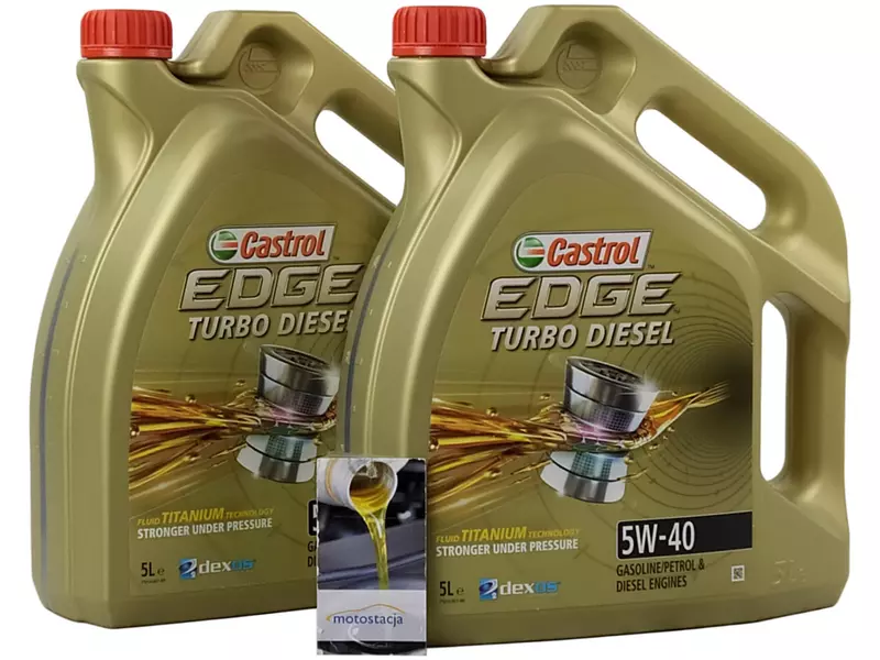 CASTROL EDGE 5W40 TURBO DIESEL 505.01 10L