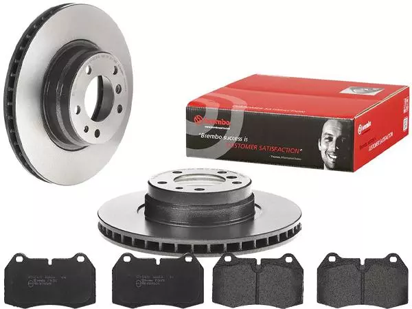 BREMBO TARCZE+KLOCKI PRZÓD BMW 7 E38 316MM