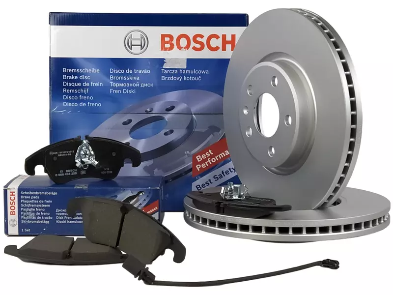 BOSCH TARCZE+KLOCKI PRZÓD AUDI A4 B8 A5 8T 320MM