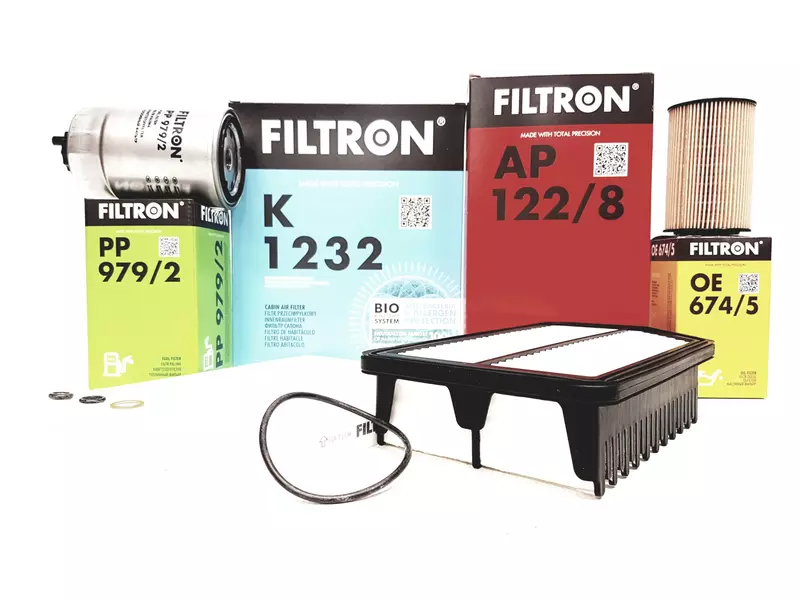 FILTRON ZESTAW FILTRÓW KIA RIO III 1.1 1.4 CRDI