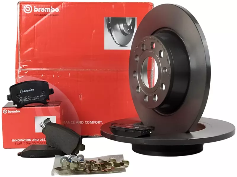 BREMBO TARCZE+KLOCKI TYŁ VW TOURAN EOS 282MM