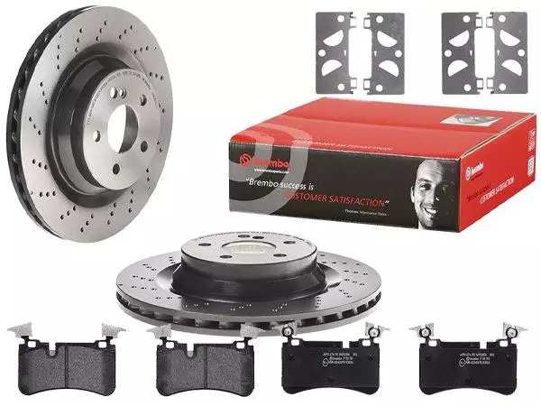 BREMBO TARCZE+KLOCKI T MERCEDES E63 AMG W211 330MM