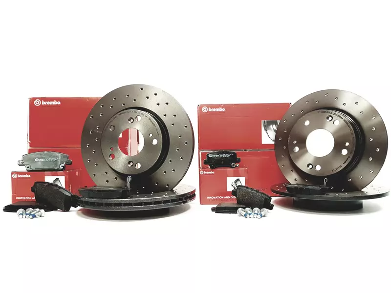 BREMBO XTRA TARCZE+KLOCKI P+T HONDA CIVIC VIII