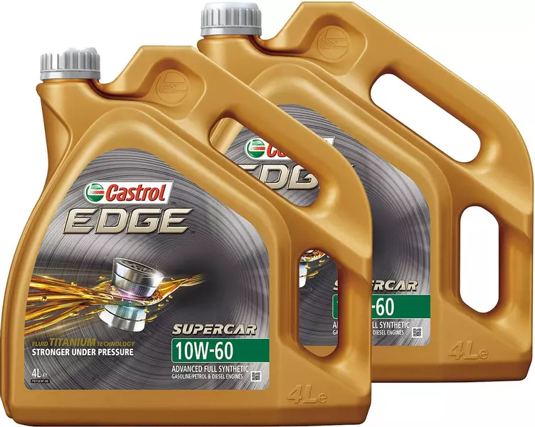 CASTROL EDGE SUPERCAR 10W60 TITANIUM FST 8L 