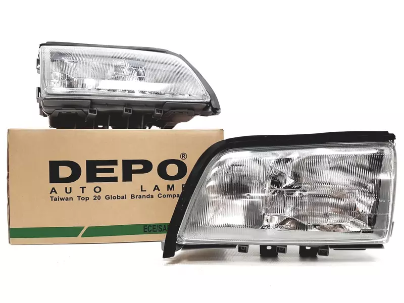 DEPO REFLEKTORY LAMPY PRZÓD MERCEDES C W202 93-96