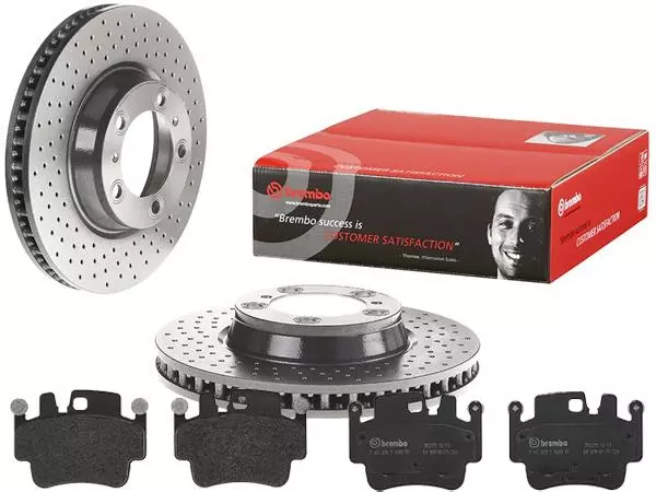 BREMBO TARCZE+KLOCKI P PORSCHE 911 996 330MM