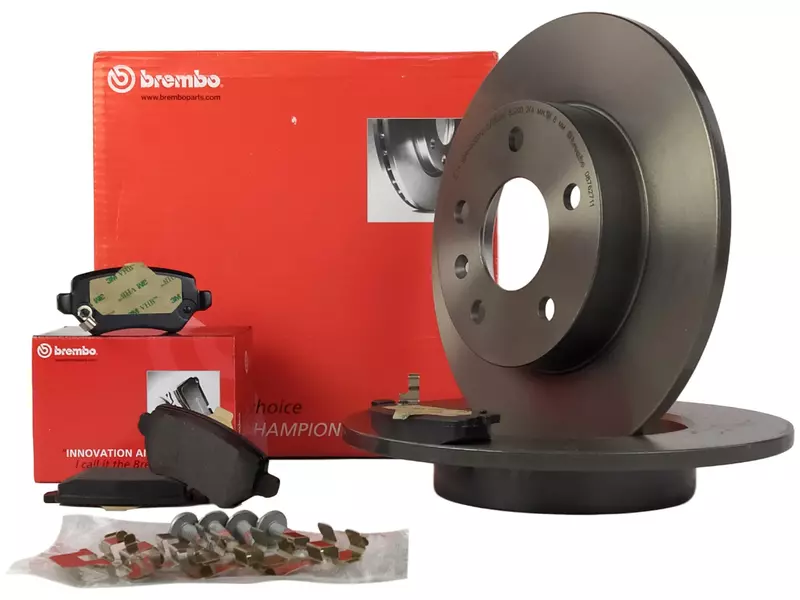 BREMBO TARCZE+KLOCKI TYŁ OPEL ASTRA H ZAFIRA