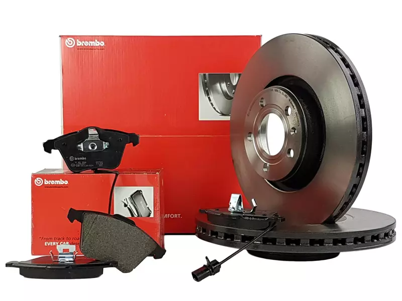 BREMBO TARCZE+KLOCKI PRZÓD AUDI A6 C6 A8 D3 321MM