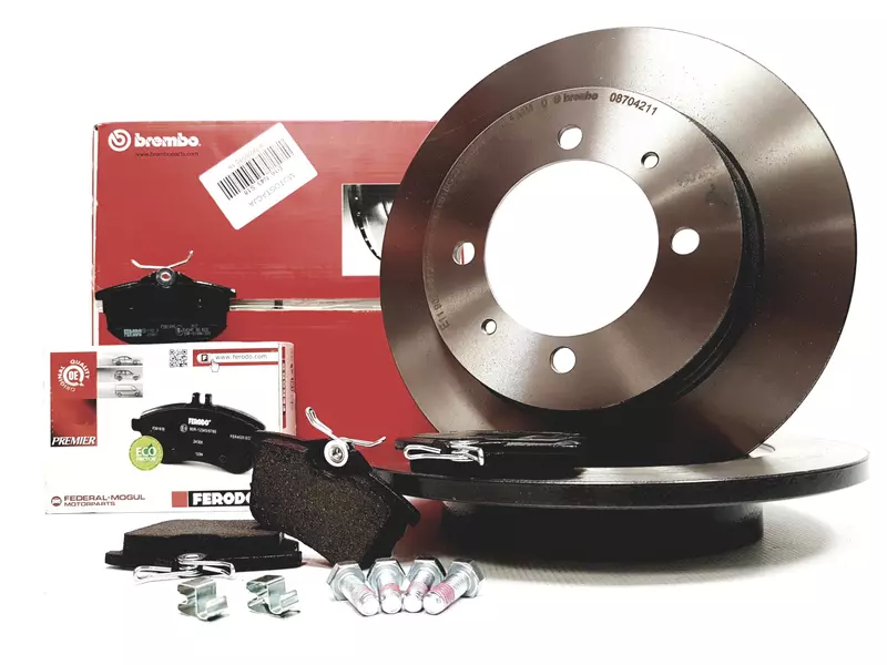 TARCZE BREMBO KLOCKI FERODO T VOLVO V40 CARISMA