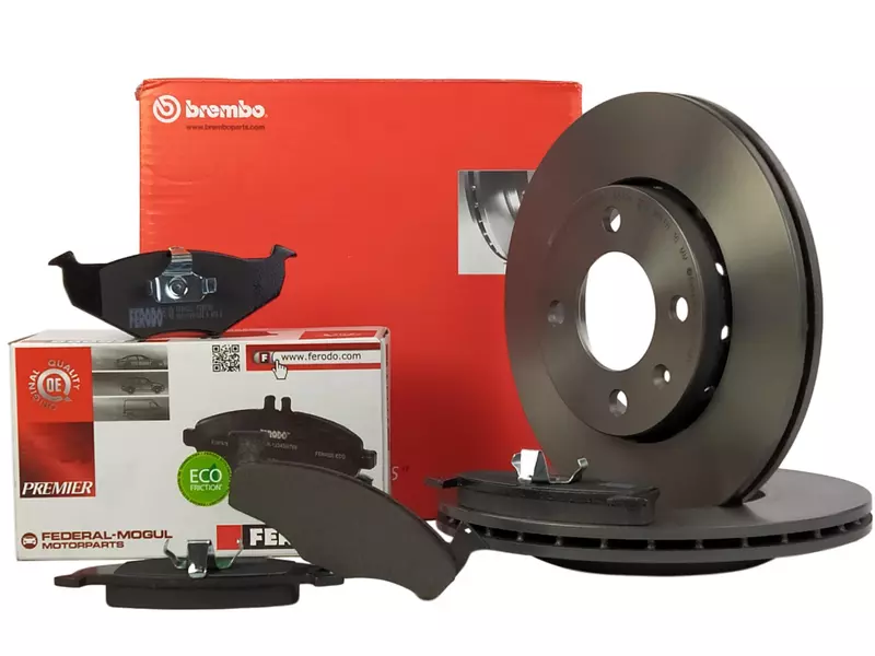 BREMBO TARCZE+KLOCKI FERODO P AROSA VW LUPO POLO