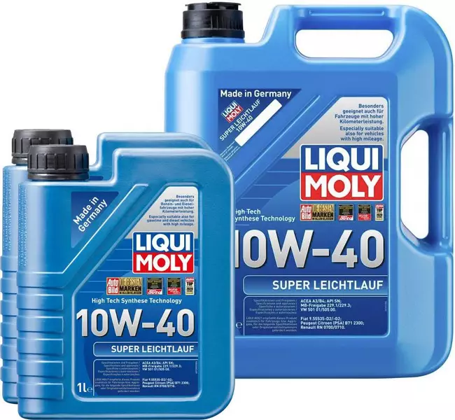 LIQUI MOLY SUPER LEICHTLAUF 10W40 A3/B4 7L