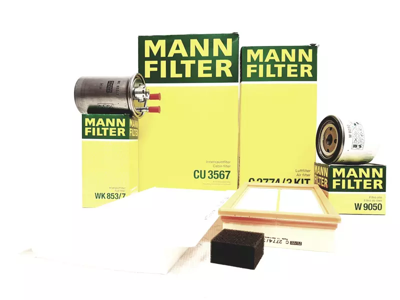 MANN ZESTAW FILTRÓW FORD FOCUS MK1 1.8 TDDI -01