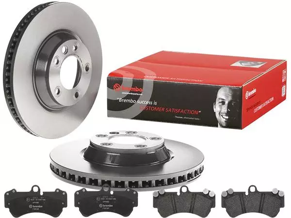 BREMBO TARCZE+KLOCKI P PORSCHE CAYENNE 9P 350MM