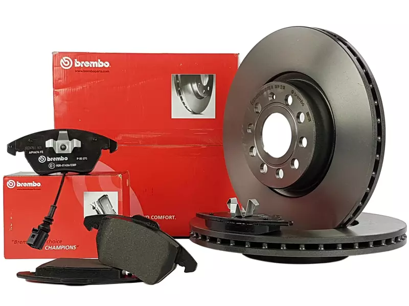 BREMBO TARCZE+KLOCKI PRZÓD SEAT ALTEA / XL 312MM