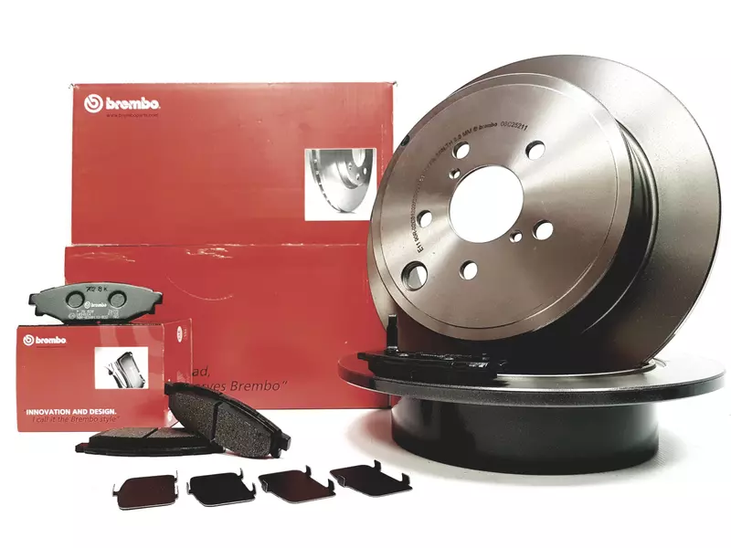 BREMBO TARCZE+KLOCKI TYŁ SUBARU LEGACY V 286MM